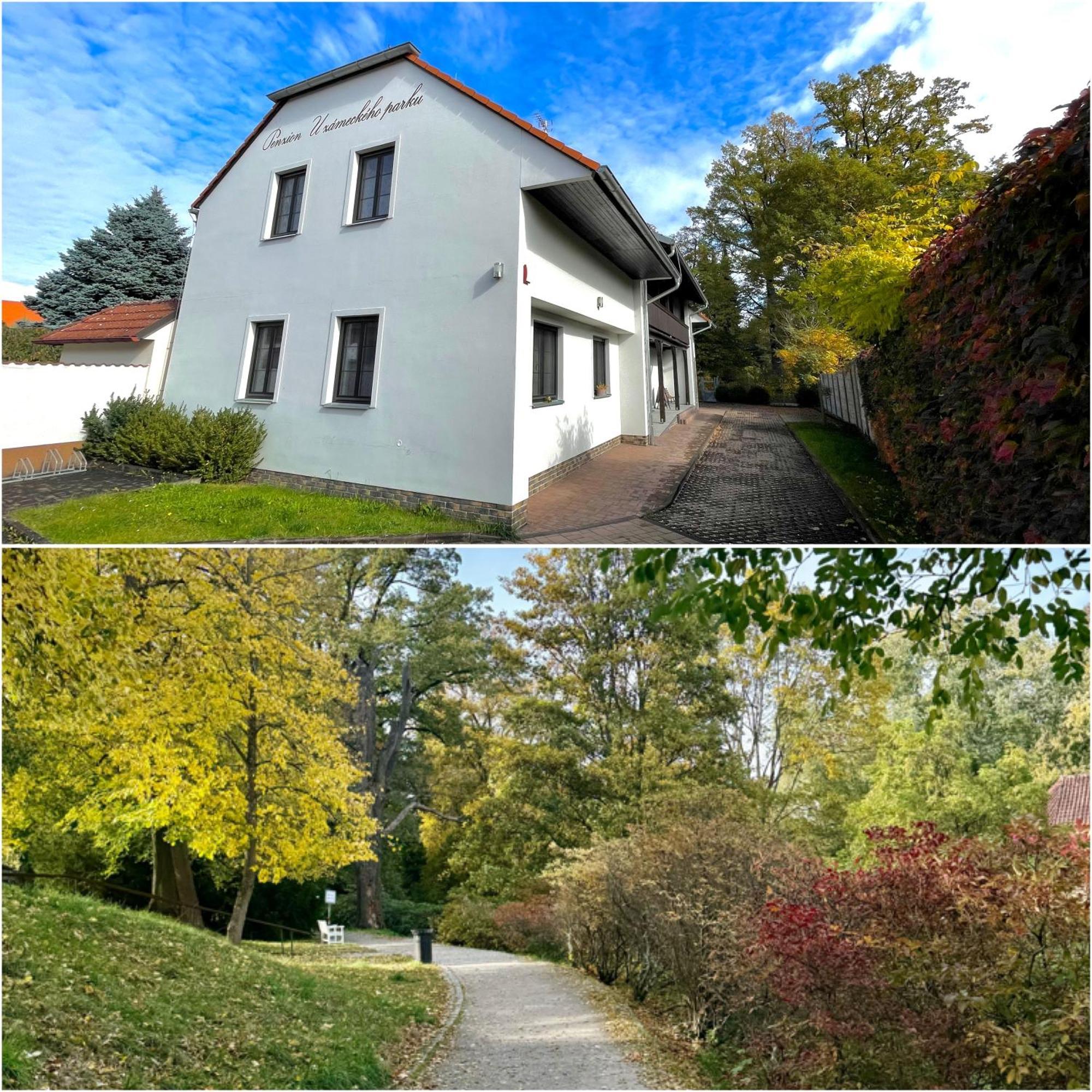 Penzion U Zameckeho Parku Тршебонь Экстерьер фото